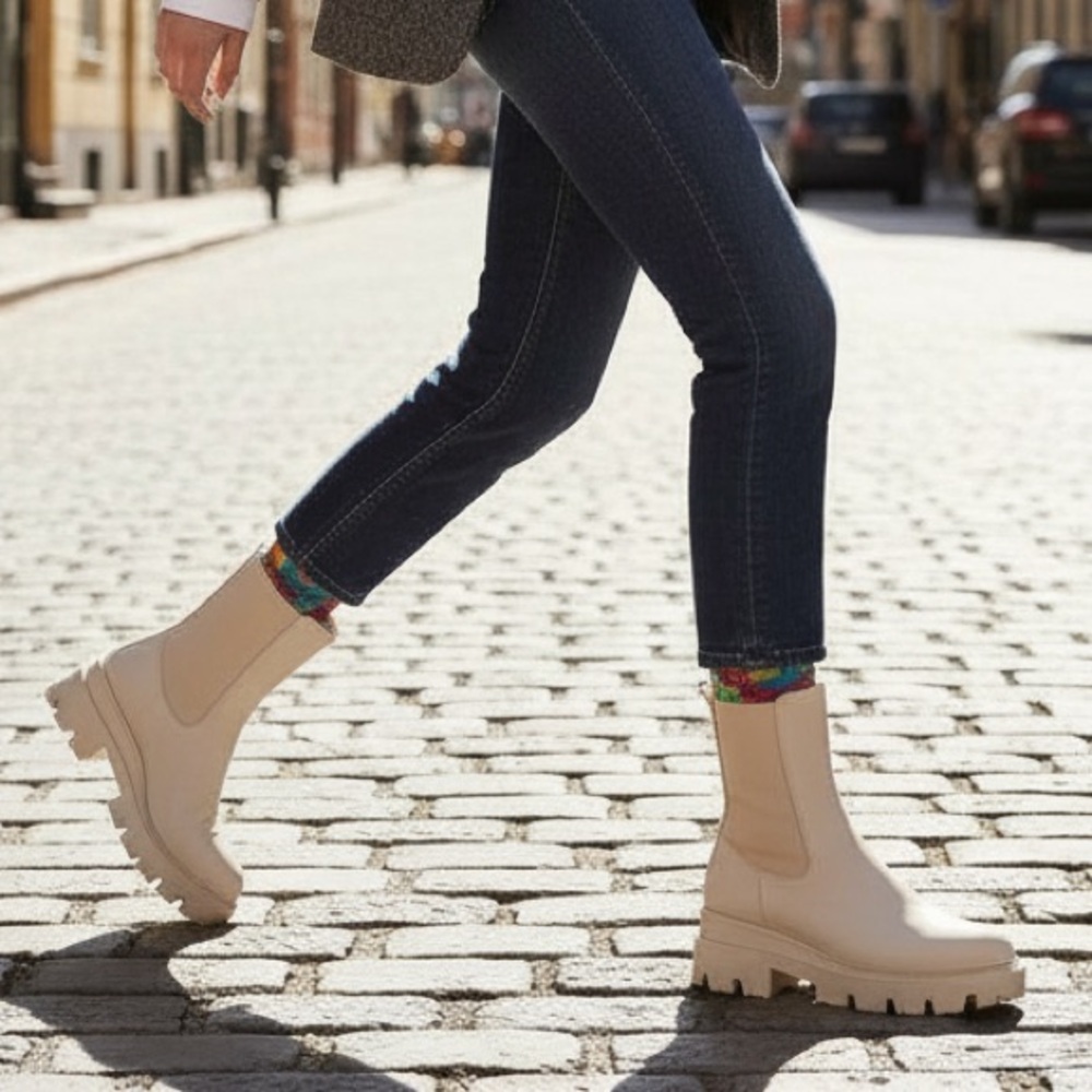 Sam Edelman GENIA LUG SOLE CHELSEA BOOT